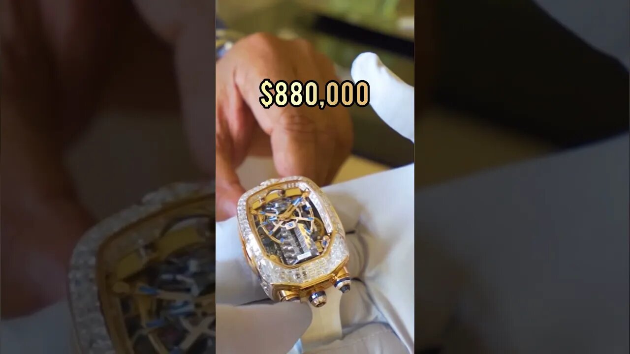 $2,000,000 BUGATTI CHIRON WATCHES