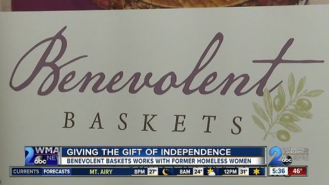 Benevolent Baskets gives former homeless women strength, independence