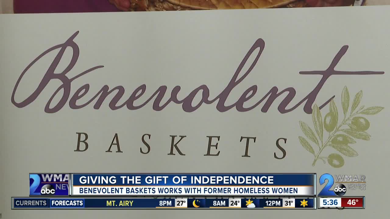 Benevolent Baskets gives former homeless women strength, independence