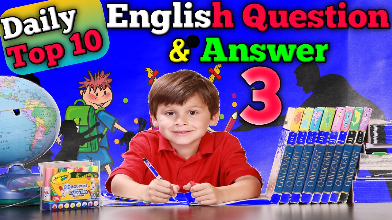 Gk English Question and Answer// question and answer gk in english