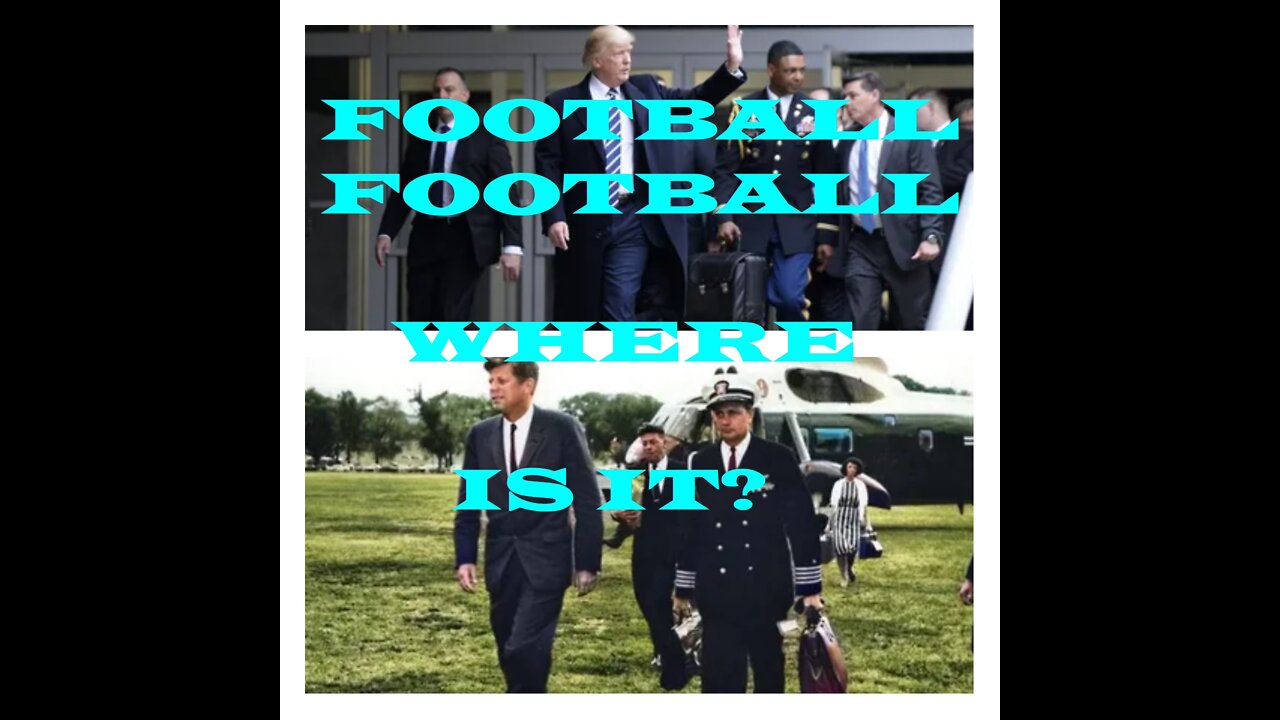 THE DEEP STATE FBI RAID ON TRUMP WAS OVER THE NUCLEAR FOOTBALL~!