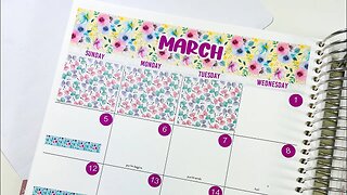 March Monthly PWM #planwithme