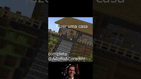 como fazer uma casa Minecraft #minecraft #short #casaminecraft