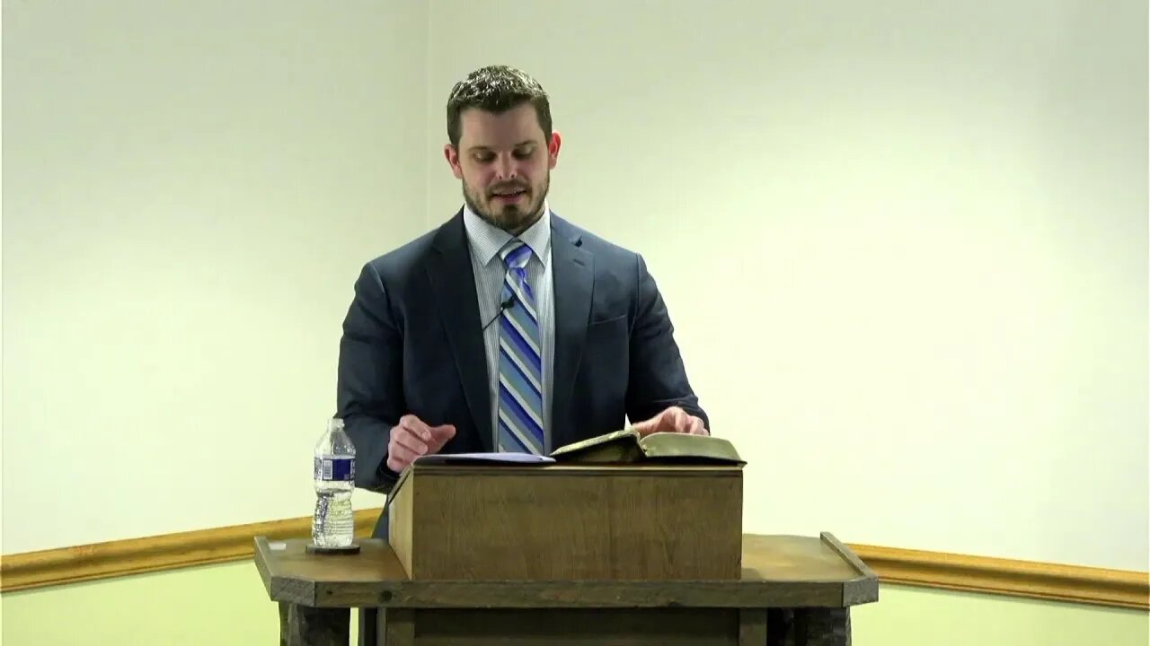 "Allegories of the New and Old Testament: First and Last Adam" | Pastor Jason Robinson
