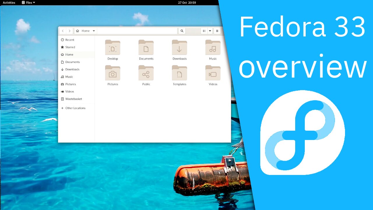 Fedora 33 overview | Welcome to Freedom.