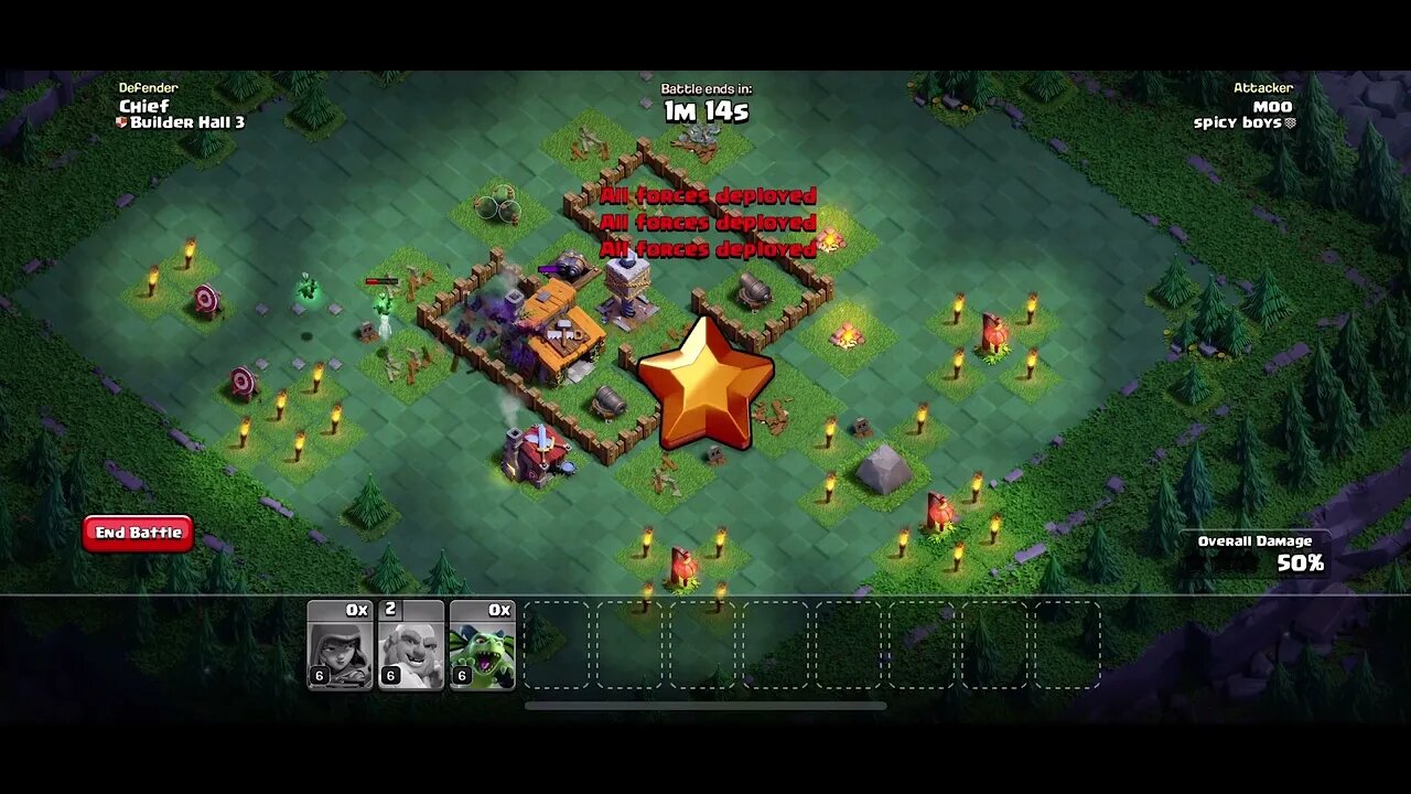 How to 3 star Builder hall 3