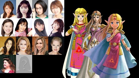 Video Game Voice Comparison- Princess Zelda (Legend of Zelda)