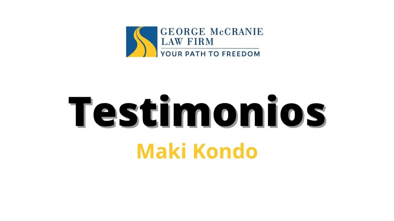 TESTIMONIO DE MAKI KONDO.