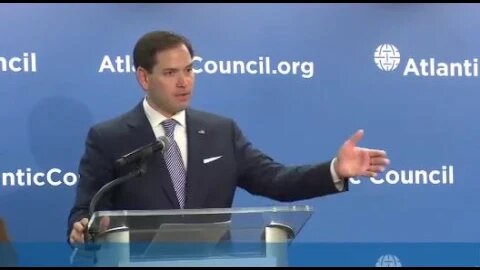Rubio speaks at the Atlantic Council on human rights in Russia under Putin