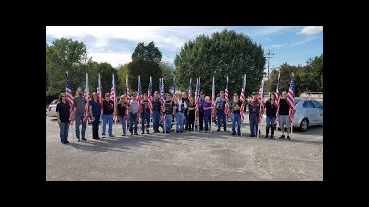 Patriot Guard Riders Honor Vietnam Veteran (East TN)