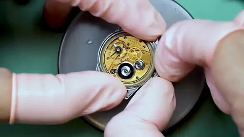 Destroyed Vintage Elgin A 11 Military Watch Full Restoration