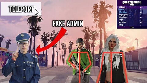 Playing Mind Games in GTA RP - Pretending to be an Admin