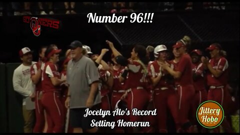 Jocelyn Alo's Record Setting 96th Homerun in her home state of Hawaii!