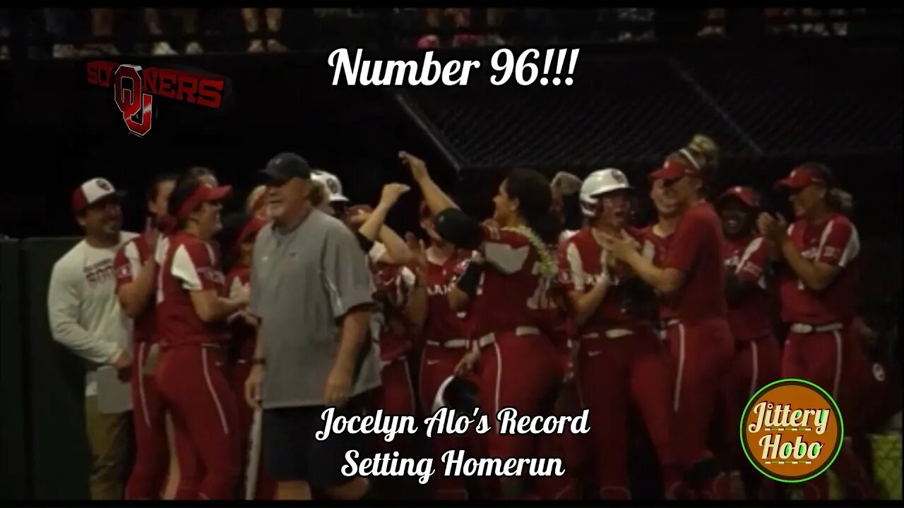 Jocelyn Alo's Record Setting 96th Homerun in her home state of Hawaii!