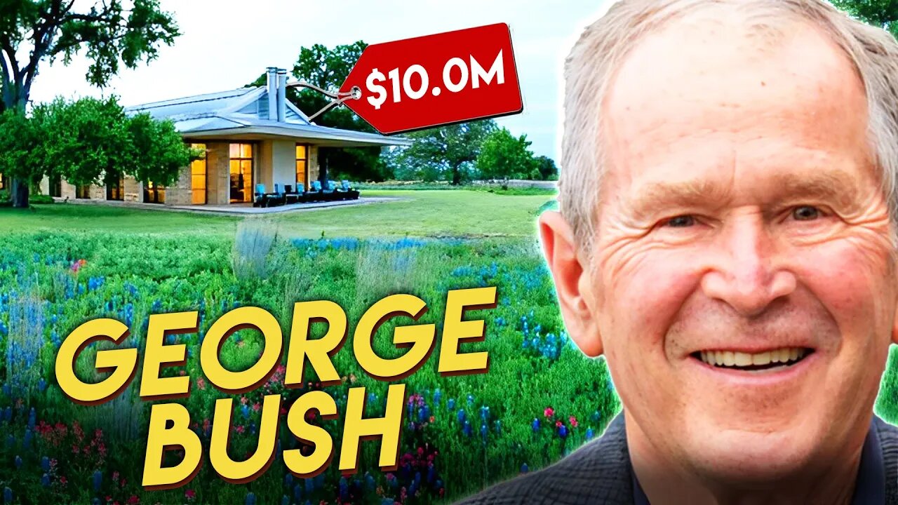 George Bush | House Tour | $10 Million Texas Ranch & More