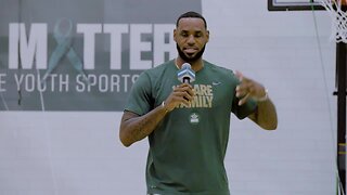 LeBron James surprises students at I PROMISE School with $1 million for new gym