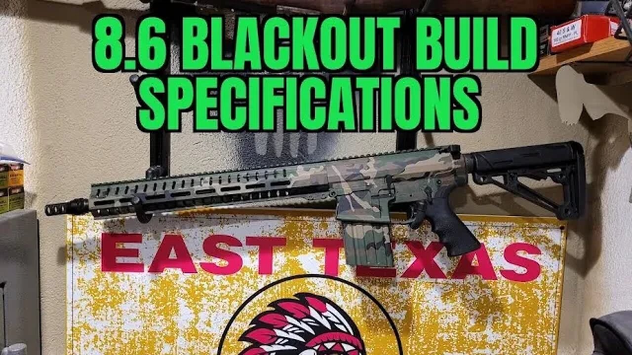 8.6 Blackout Build Specifications