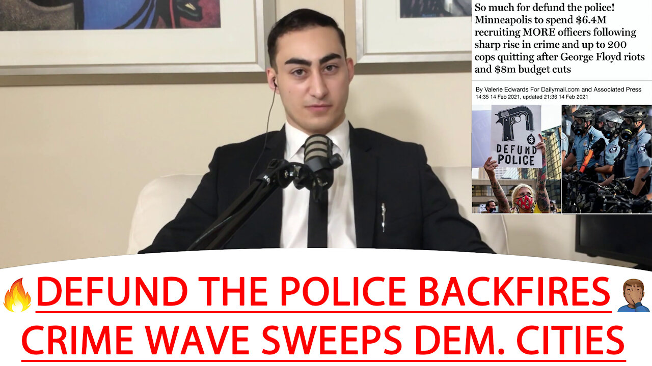 🔴 DEFUND THE POLICE BACKFIRES - CRIME WAVE SWEEPS DEM. CITIES 🤦🏽‍♂️ 🔥