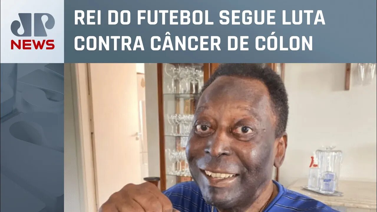 Pelé tem condição clínica estável e está em quarto comum