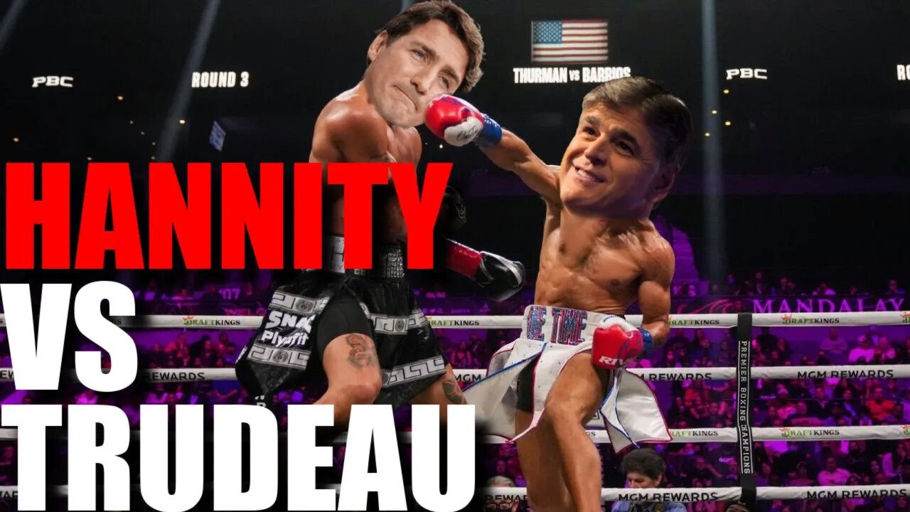 #Hannity VS #Trudeau OMG!! MIC DROP