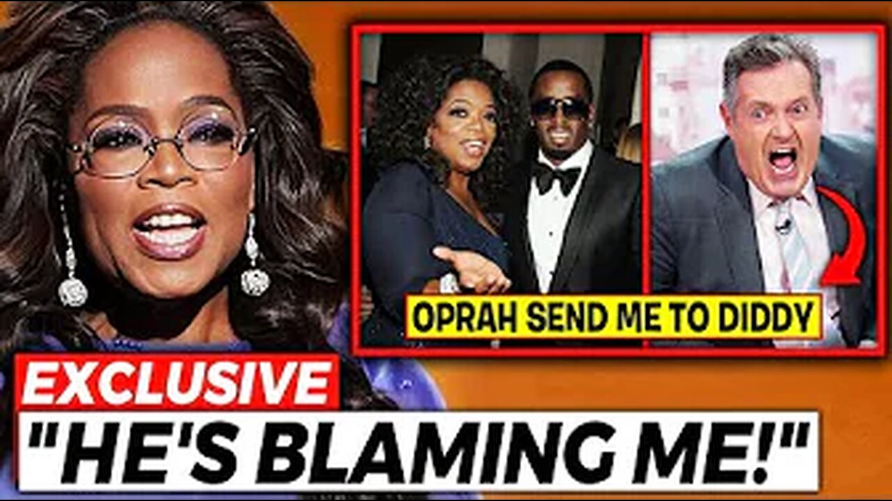 Oprah Winfrey LOSES IT As Piers Morgan REVEALS That Oprah Forced Him To Hook Up With Diddy