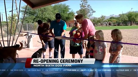Grand reopening for dog park after months long improvements