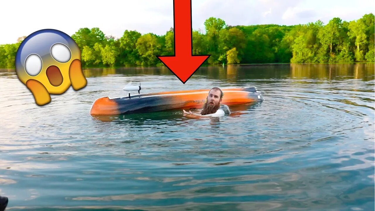 I FLIPPED MY KAYAK - Old Town Autopilot Stability Test