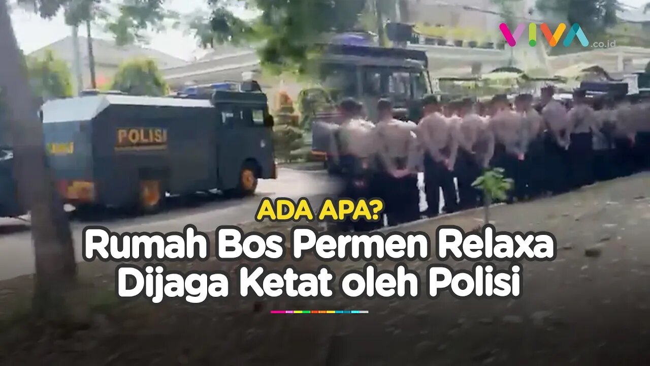 Rumah Bos Permen Relaxa di Surabaya Dijaga Ratusan Polisi, Ada Apa?