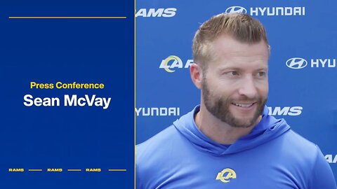 Los Angeles Rams head coach Sean McVay press conference - 12/12