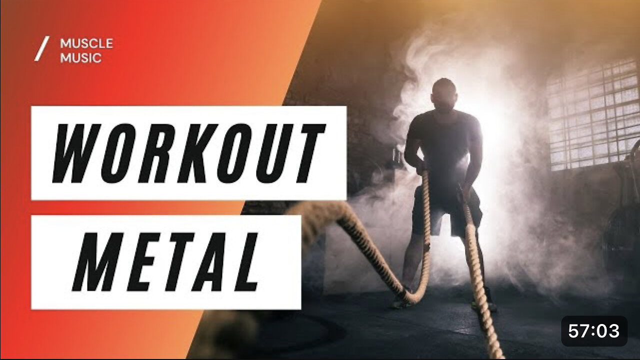 Workout Metal - Hard Rock Instrumental - Best Workout Mix - Gym Rock