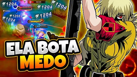 ELA VIROU UMA FÁBRICA DE DANO REAL! | MOBILE LEGENDS