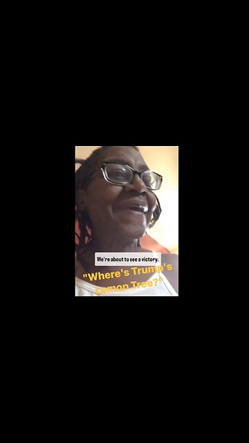 Black American Woman Writes A Poem For Trump: ‘Where’s Trump’s Lemon Tree?’