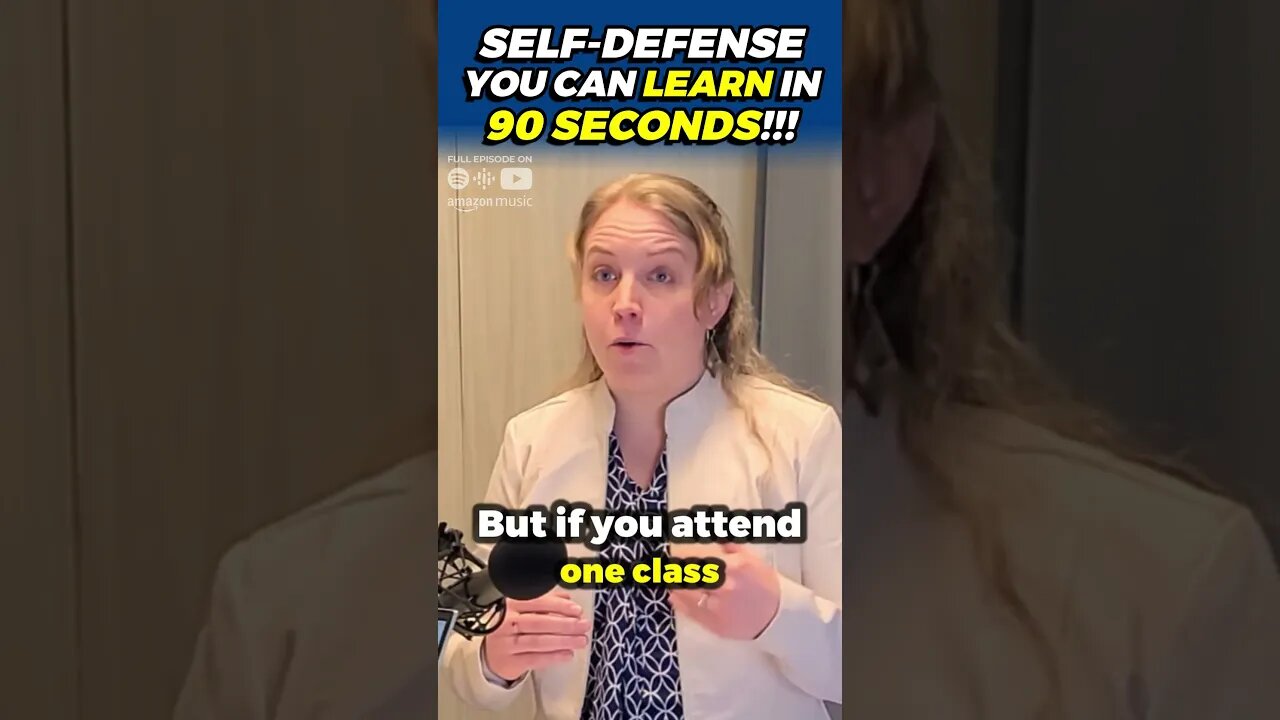 Self-Defense You Can Learn in JUST 90 SECONDS!!!