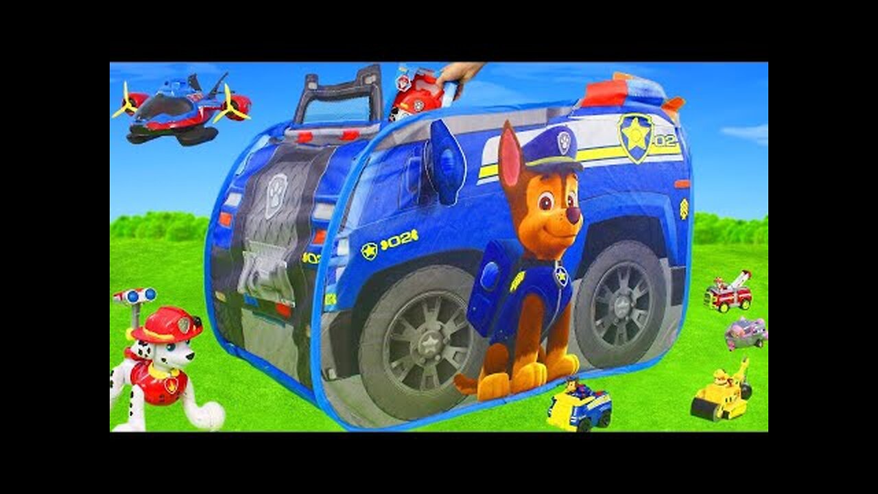 Paw Patrol Play Tent for Kids!