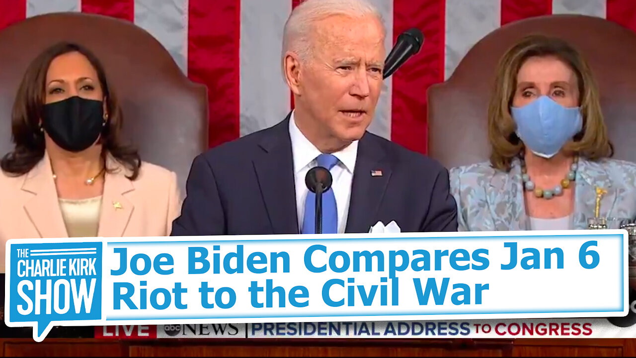 Joe Biden Compares Jan 6 Riot to the Civil War