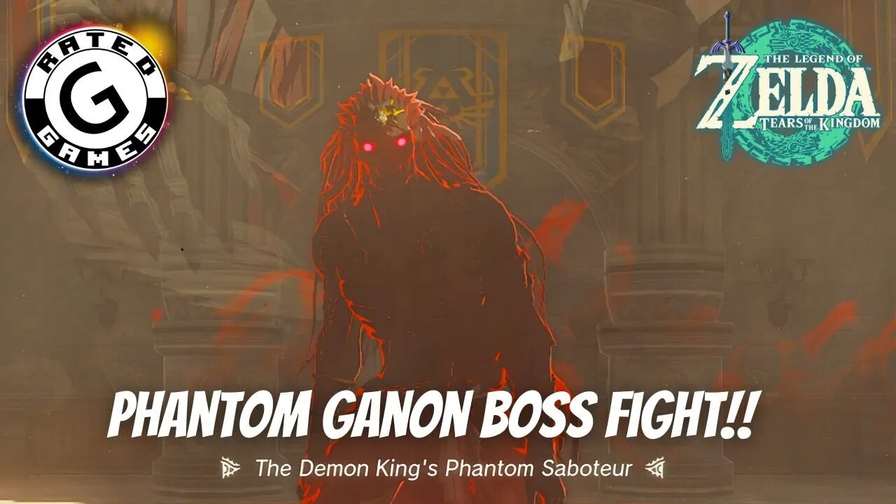 Phantom Ganon Boss Fight - The Demon King's Phantom Saboteur - Tears of the Kingdom Boss Fights