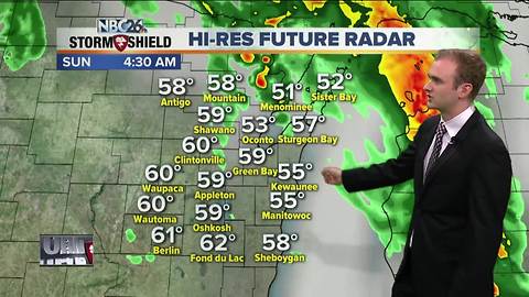 Gino Recchia NBC26 Storm Shield Weather Forecast