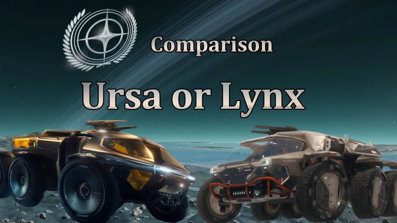 Star Citizen - The two Rovers, Lynx and Ursa