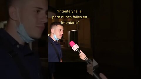 "Intenta y falla pero nunca falles en intentarlo..."