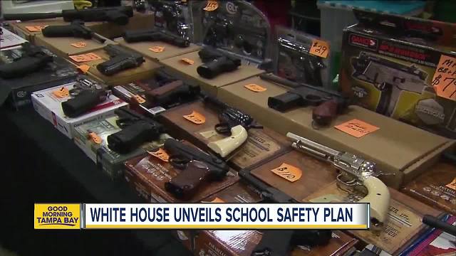 White House unveils new school safety plan