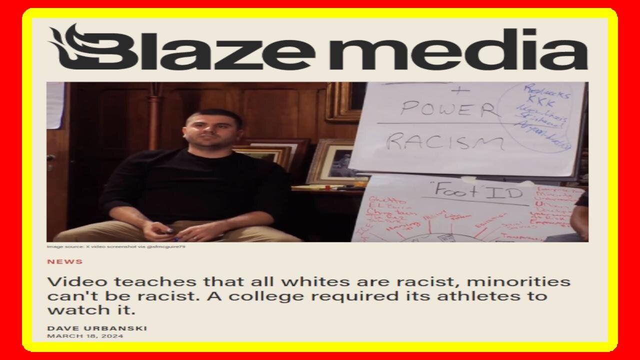 Were College Athletes Forced to Watch Movie "All Whites Are Racists"