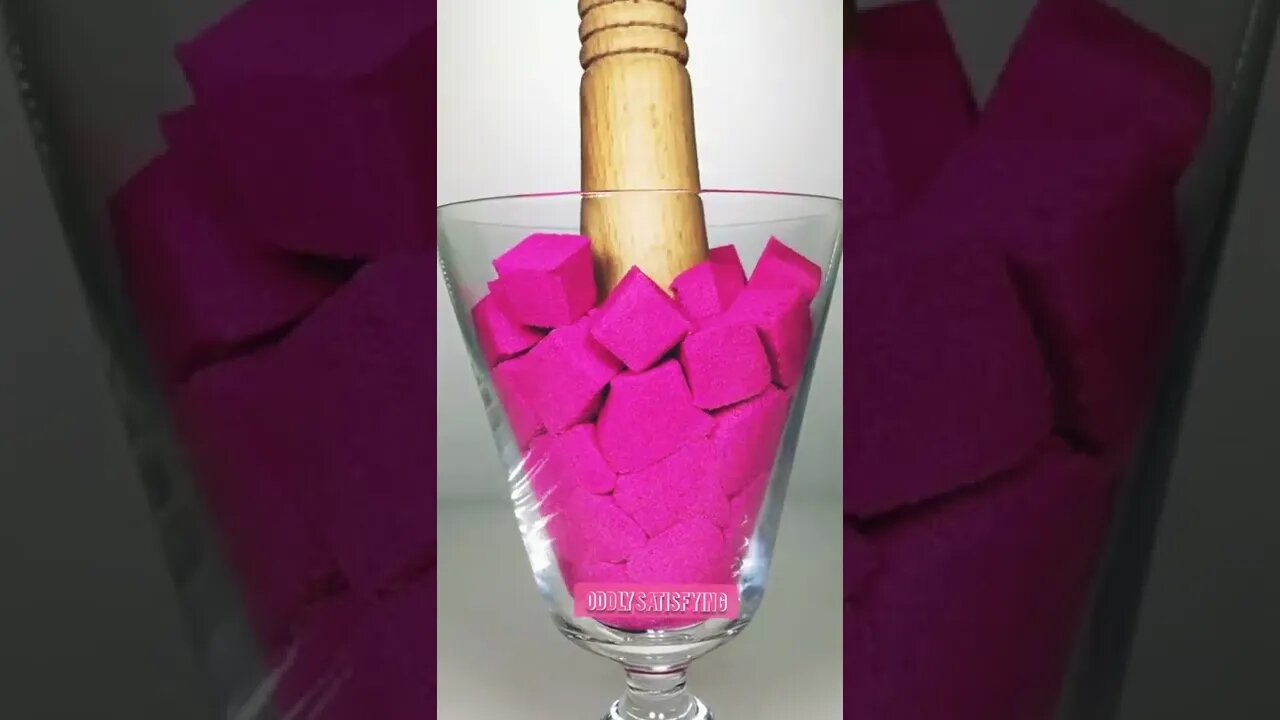 Satisfying Relaxing ASMR Kinetic Sand #shorts