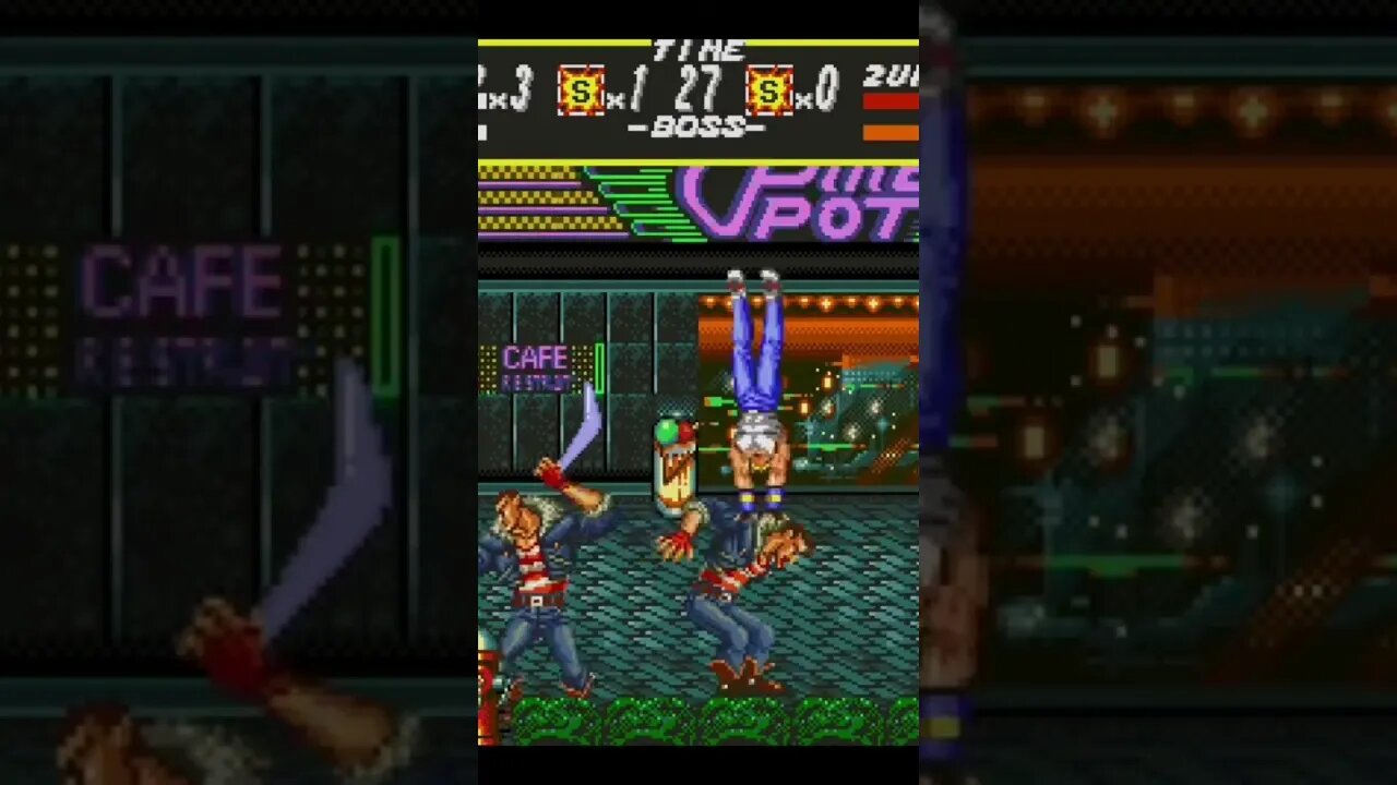 Streets of Rage, Primeiro Boss, #short