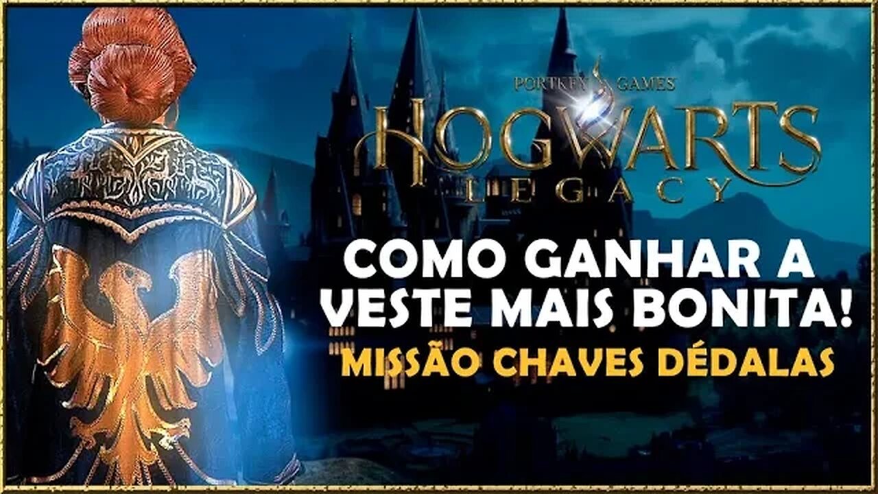 LOCALIZAÇÃO DE TODAS 16 CHAVES DÉDALAS EM HOGWARTS LEGACY! O UNIFORME MAIS BONITO DO JOGO!