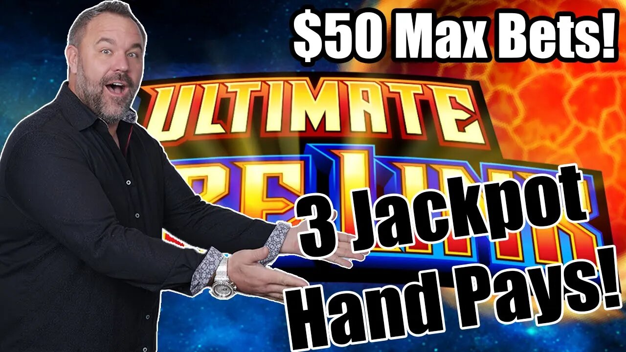 Ultimate Fire Link - Olvera & China Street - $50 Bets - 3 Jackpot Hand Pays! Potawatomi