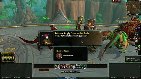 World of Warcraft Dragonflight Artisan's Supply Salamanther Scale