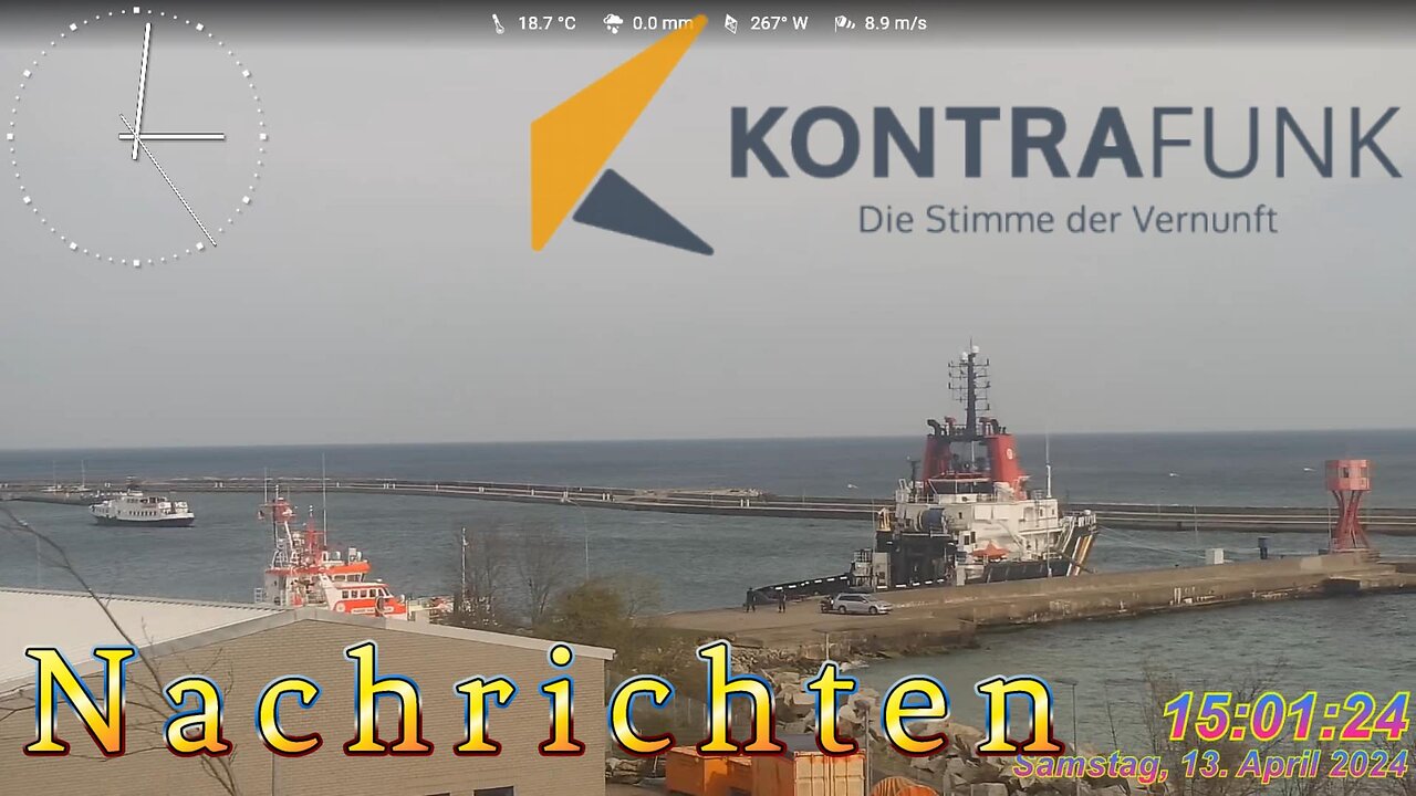 Kontrafunk Nachrichten Radio 13.April 2024 - 15:00 Uhr #news, #habeck, #baerbock, #denkeselbst