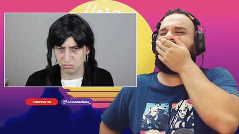 (REACT) ''eu me identifico com a wandinha'' - @felcaseita