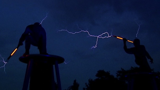 Epic Lightning Fight