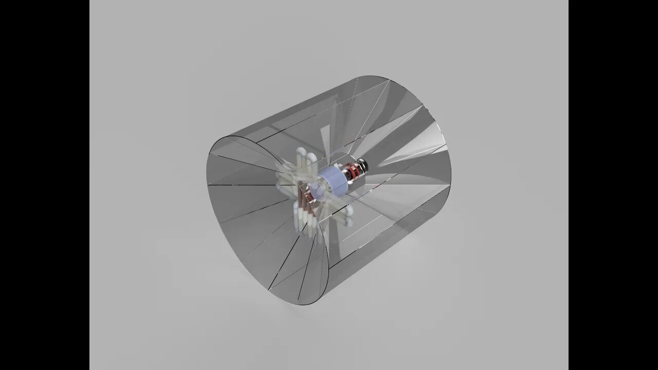 Cone Afterburner Turbine (Valveless Pulsejet)